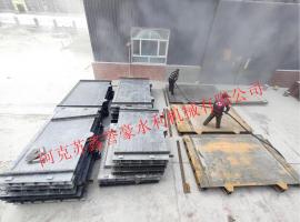 东岸大渠续建配套与现代化改造项目钢制闸门喷砂除锈作业