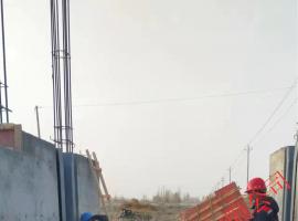 安装平面钢闸门预埋件