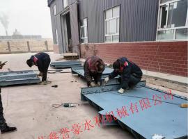 安装平面钢闸门止水橡皮