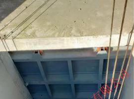 安装平面钢闸门