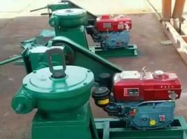 柴油动力螺杆式启闭机展示