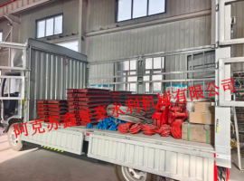 阿克苏地区拜城县布隆乡调蓄池（卡河）卷扬机配件