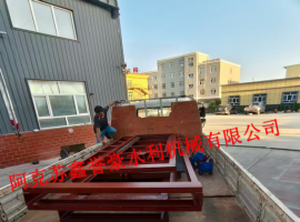 农一师三团闸门及启闭机装车发货