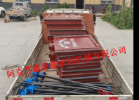阿克苏地区阿克苏市水资源保障工程二期四标闸门板装车